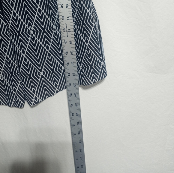 Croft & Barrow Black And White Tankini Top Size 16 - Picture 5 of 9